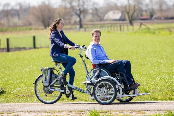 Lancaster Recumbent verhuisd veloplus rolstoelfiets