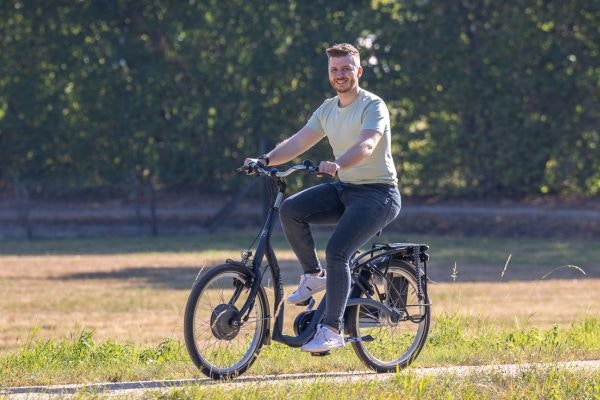 De motor van de Balance zit in het voorwiel