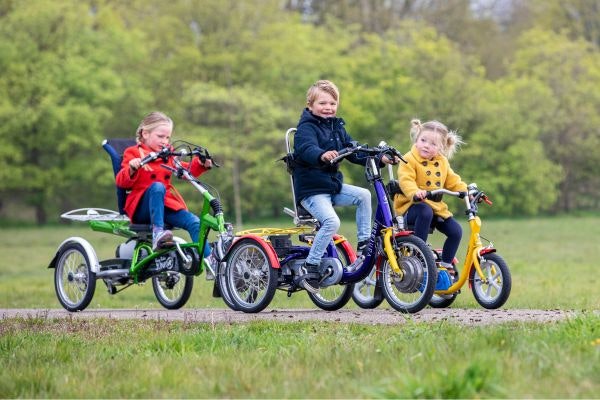 frequently asked questions about van raam adapted child tricycle bikes