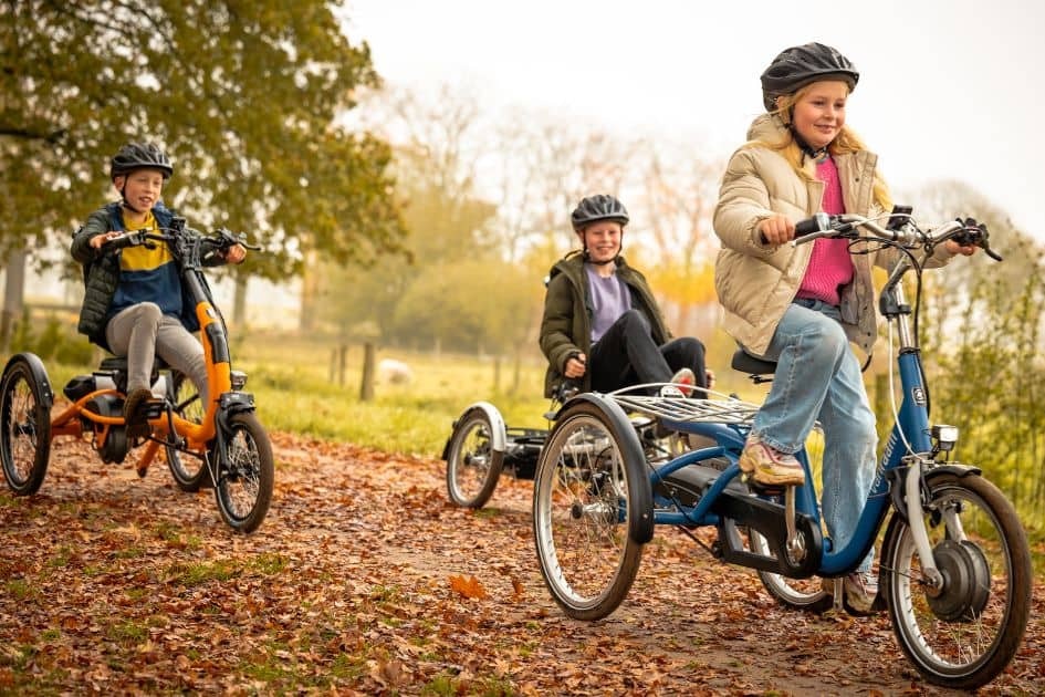 Tricycles pour enfants handicapés ou a mobilité réduite