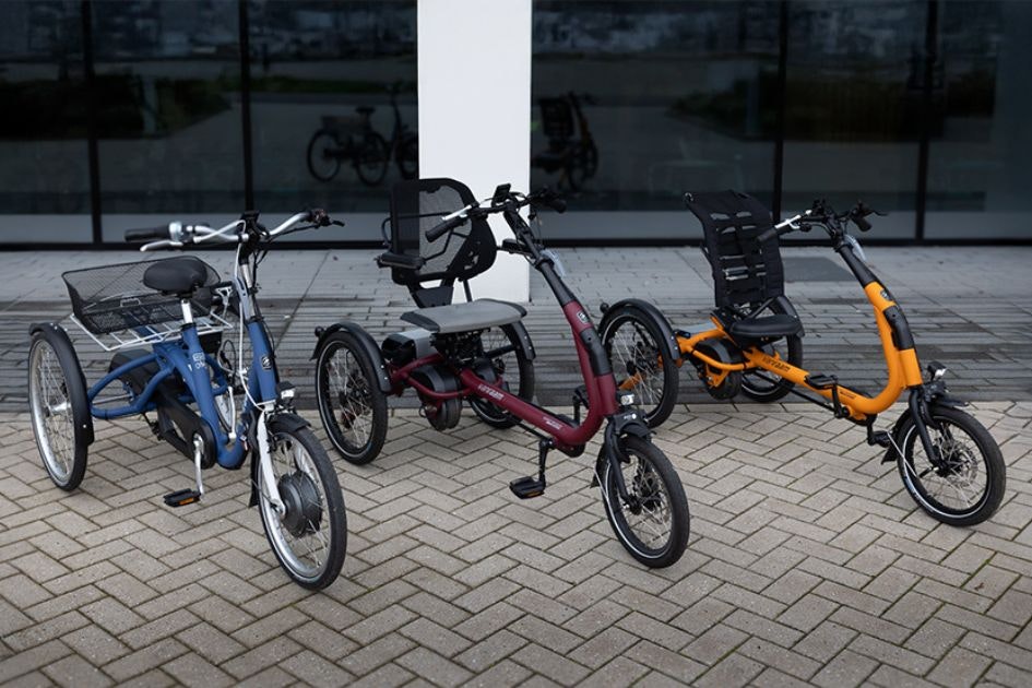 Tricycles pour enfants handicapés ou a mobilité réduite