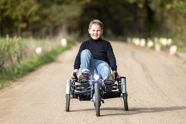 easy sport small nieuwe ligdriewielfiets voor kinderen en volwassenen