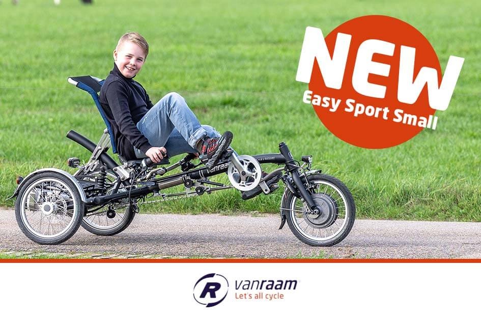 Easy Sport Small le nouveau tricycle couché de Van Raam