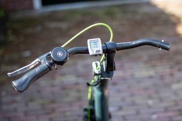 Easy Rider driewielfiets voor volwassenen delen Verwijder de handgreep van het stuur