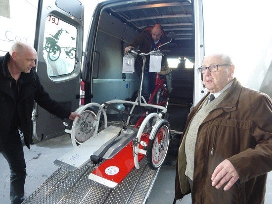 Arenadek wheelchairbike