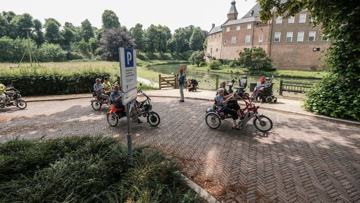 duofiets fietstocht door Montferland