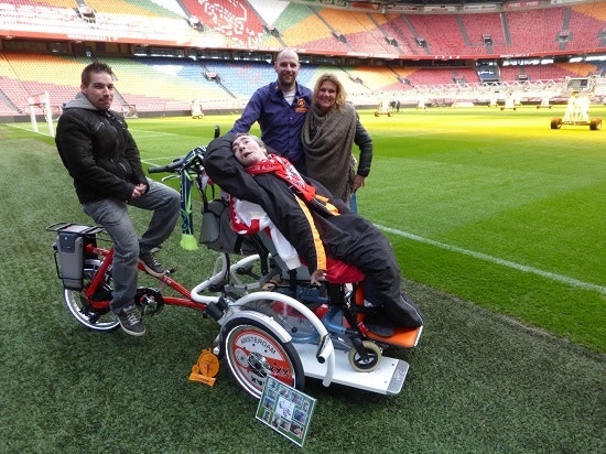 Rollfahrrad Van Raam Ajax