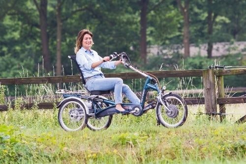 Aangepaste driewielfiets Van Raam leasen bij Care4More