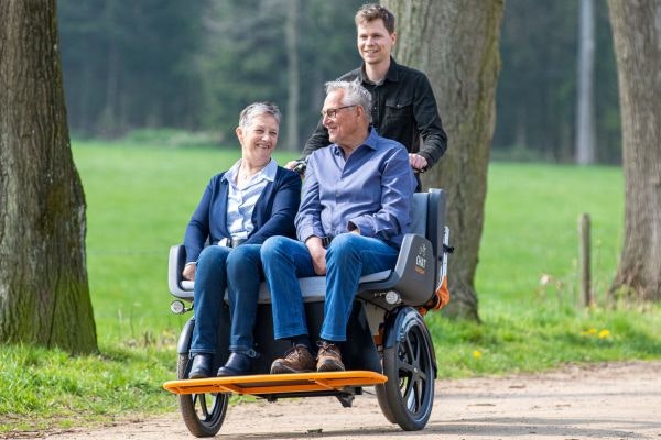 van raam transportfahrrad elektro Rikscha Chat