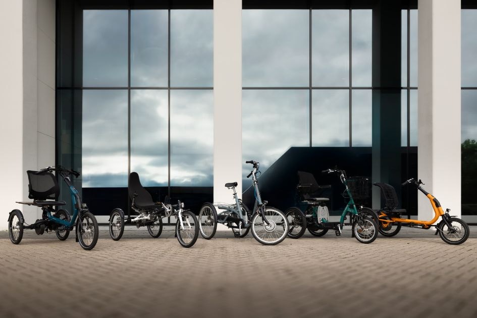 Adaptive bikes by Van Raam