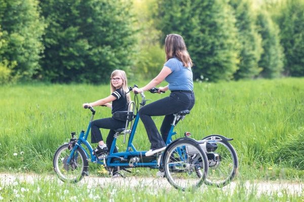 Unterschied zwischen Van Raam doppelfahrrad und Tandem Kivo Plus Tandem