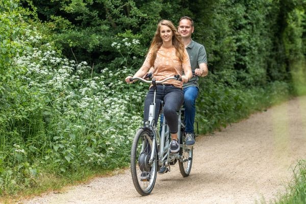 Unterschied zwischen Van Raam doppelfahrrad und Tandem Twinny Tandem