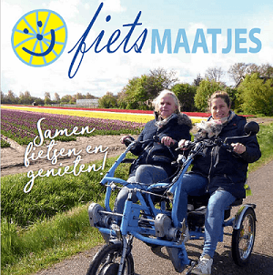 Fietsmaatjes with Van Raam duo bike