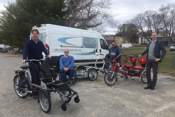 Van Raam with special needs bicycles in the USA