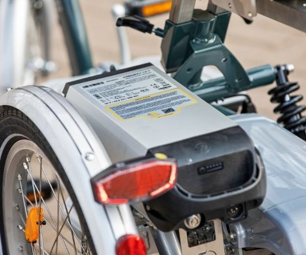 Van Raam Easy Go elektrische scootmobiel voor mensen met een beperking standaard uitgevoerd met elektromotor