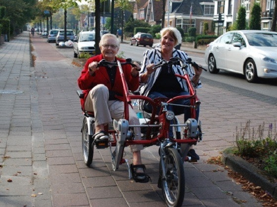 side by side tandem Marja Krans Alderman