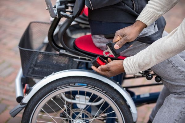 Le Fun2Go 1 vélo double Van Raam ceinture de sécurité