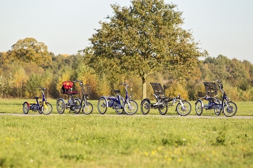 Fahrrad fahren mit handicap Van Raam