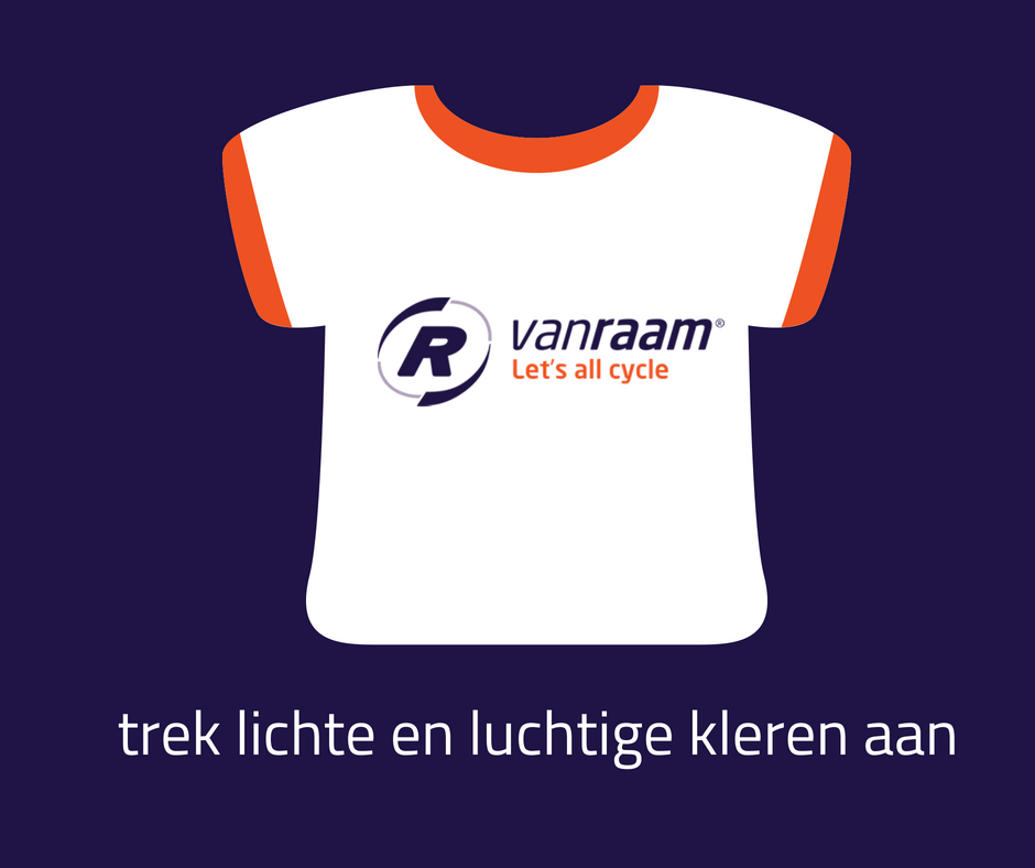 Trek lichte en luchtige kleren aan