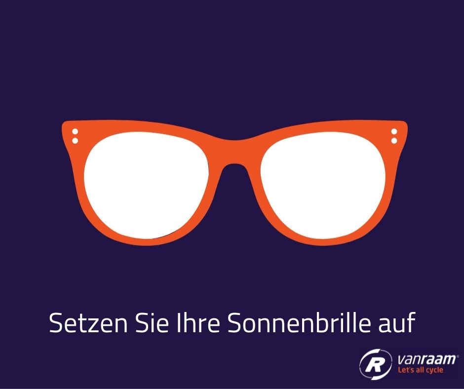 Setzen Sie Ihre Sonnenbrille auf