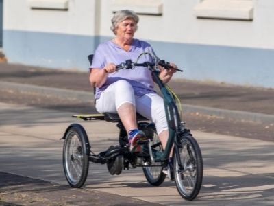 Senioren driewieler met lage instap Easy Rider