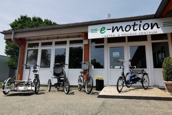 Eröffnung Dreirad Zentrum Kempten mit Van Raam Spezialrädern