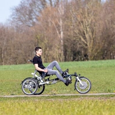 Van Raam Easy Sport Liegedreirad mit Unterarm-Lenkung