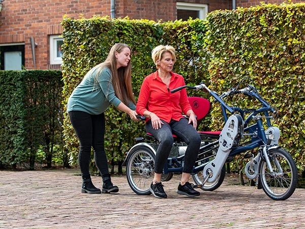 Nieuwe foto Fun2Go duofiets opties Van Raam