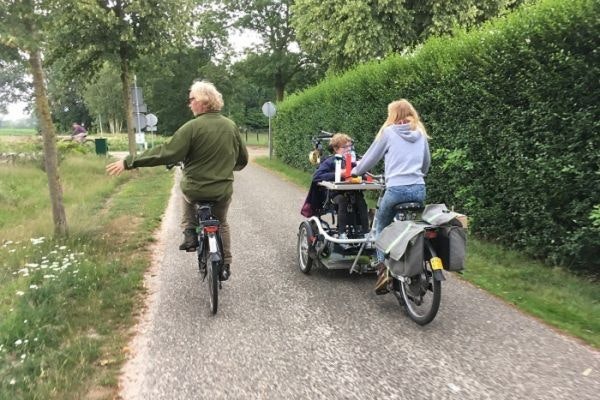 Van Raam VeloPlus Rollstuhltransportfahrrad Benutzererfahrungen