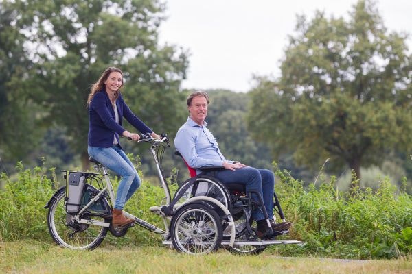 van raam rollstuhlfahrrad Veloplus zufriedene benutzer