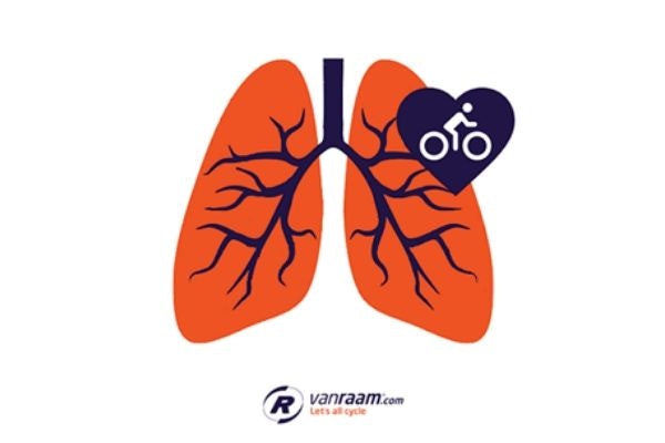 Riding a bike help the lungs van raam