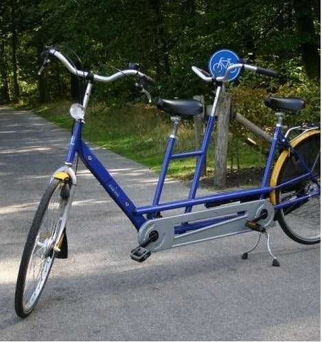 tandem fiets gehandicapten