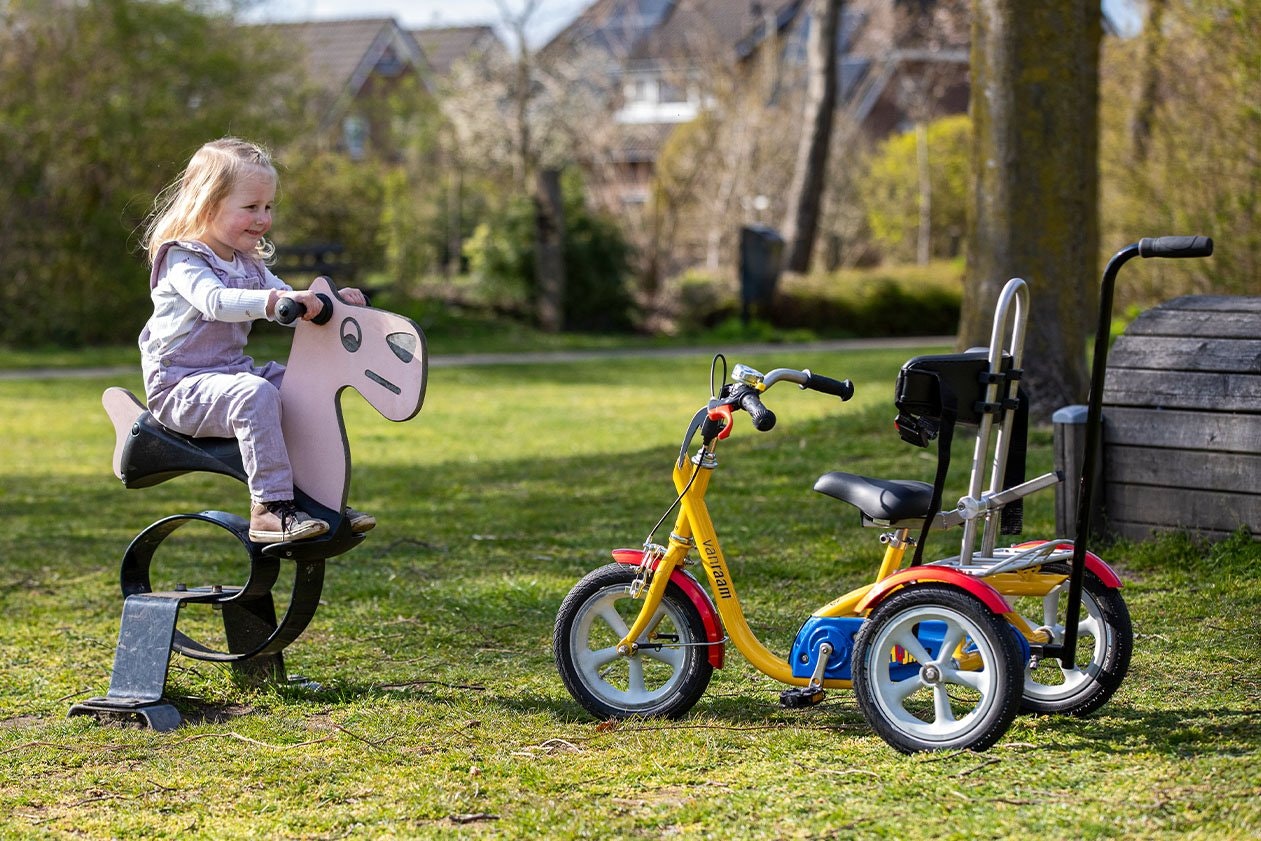 Husky Fahrrad mit drei Rädern für Kinder Van Raam