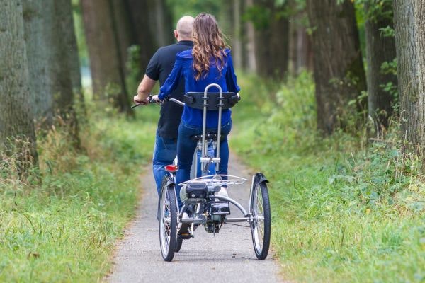 Van Raam Tandem Zubehoer  Spezielle Sitze mit Rückenstuetzen