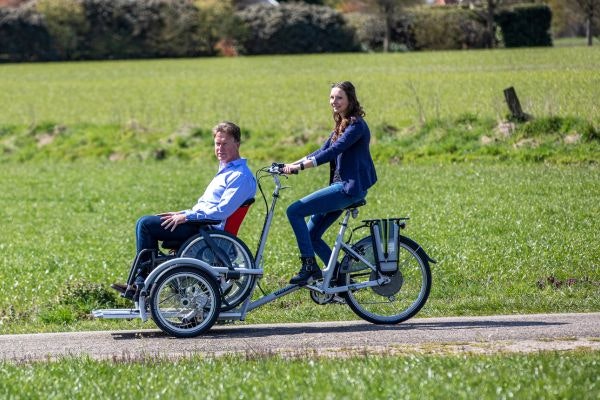 financial resources play a role in choice of pedal assistance on an adapted bicycle