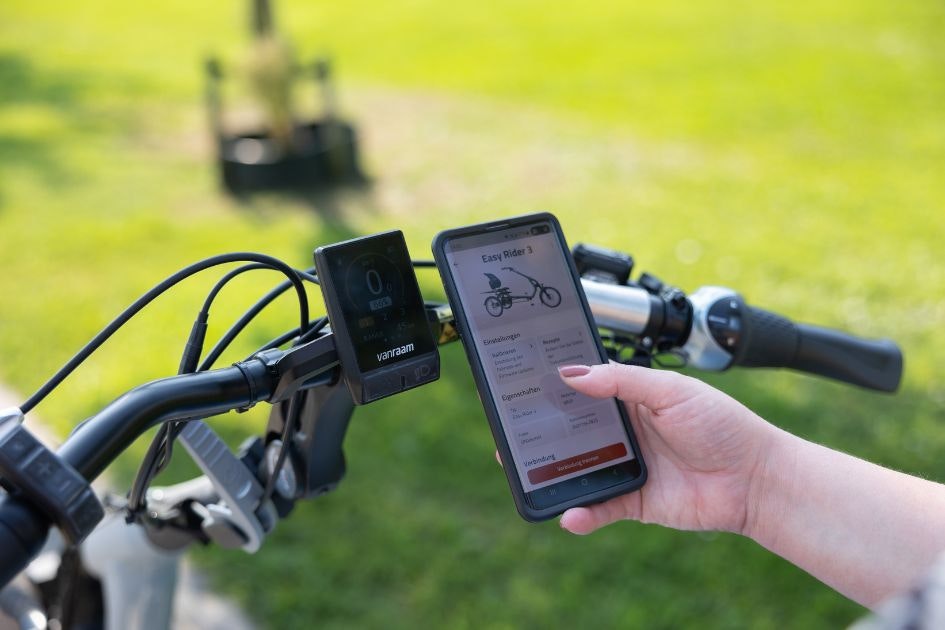 Electrical pedal support or other options for a Van Raam adapted bike