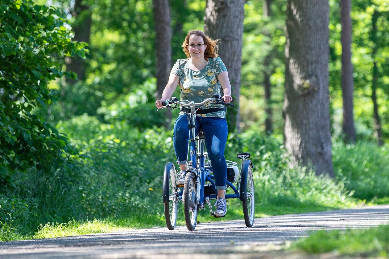 Midi elektrische driewieler fiets Van Raam