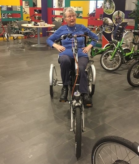 Driewielfiets Easy Rider testen