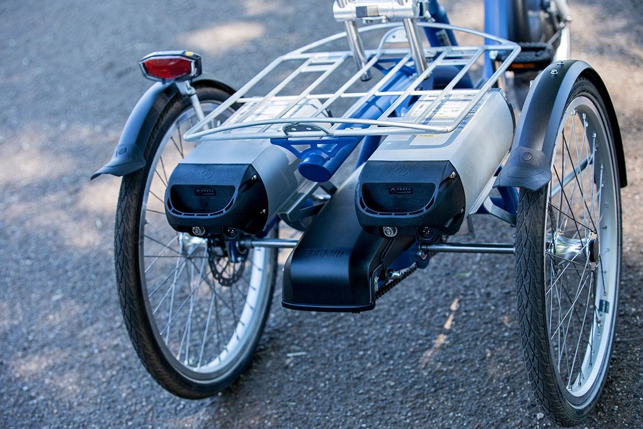 Akku e bike mit 3 Rädern Van Raam Midi