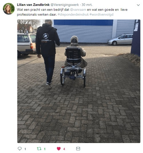 Lilian van Zandbrink over Van Raam