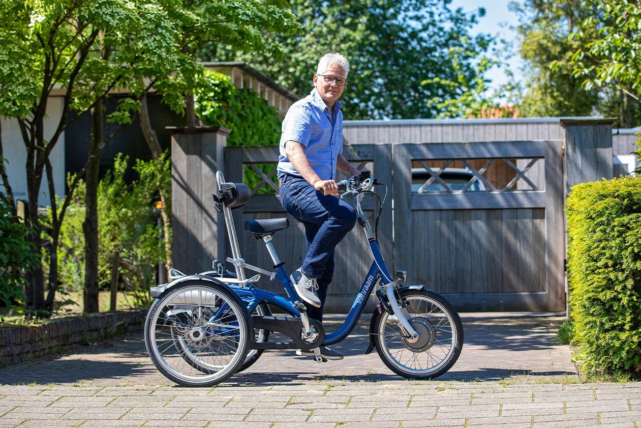 Midi Fahrrad mit drei Rädern Van Raam