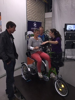 Open dag Van Raam fiets testen