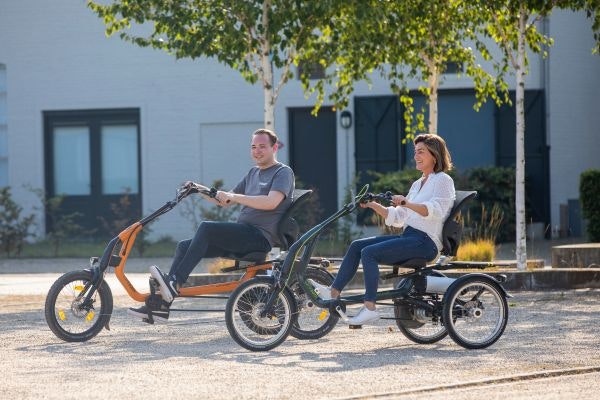 Driewielfiets Easy Rider om te fietsen met een beperking