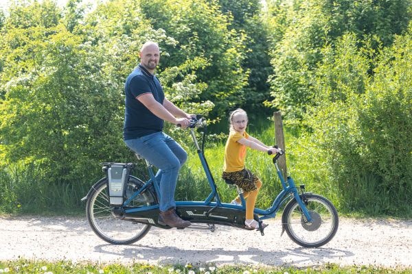 Tandem volwassen kind Kivo voor kinderen met beperking