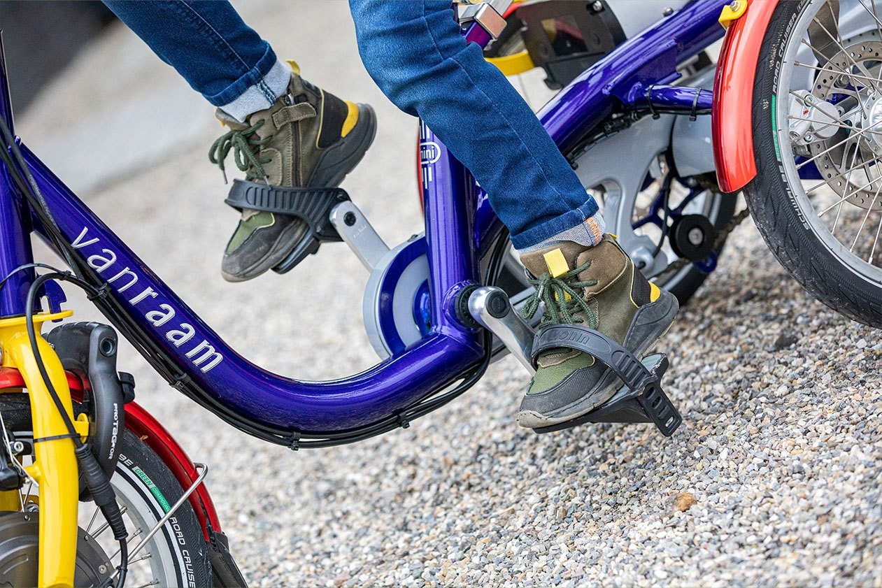Van Raam option foot fixation tricycle Mini
