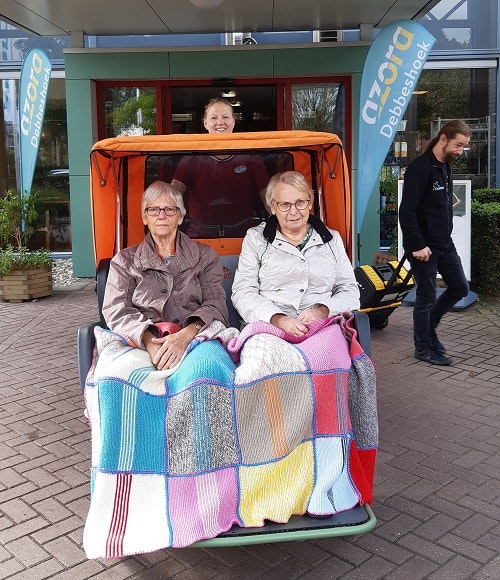 User Experience Ricksha bike Chat Debbeshoek Azora Carehome