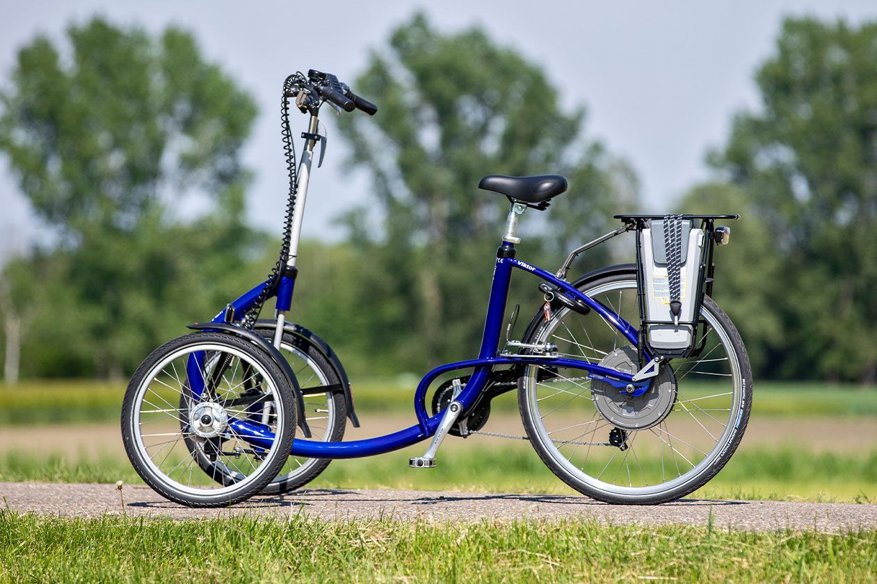 Tricycle électrique adulte 2 roues avant cheap
