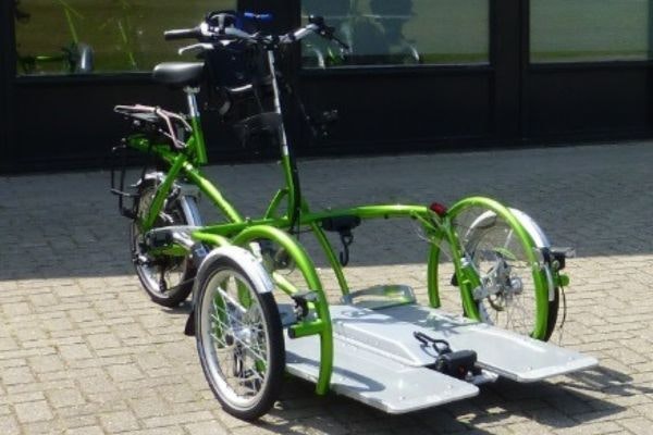 Rolstoeltransportfiets huren Texel