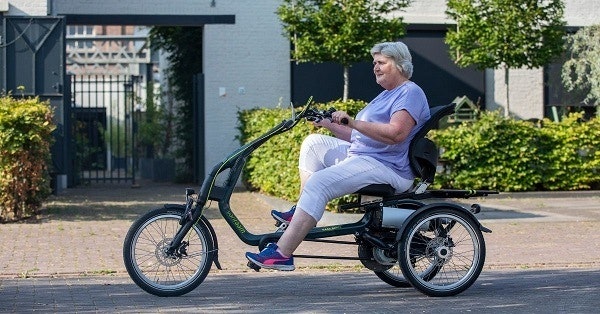 Improving mobility in the elderly through van raam adapted bicycles