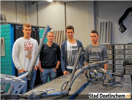 Studenten maken aangepaste fiets 2